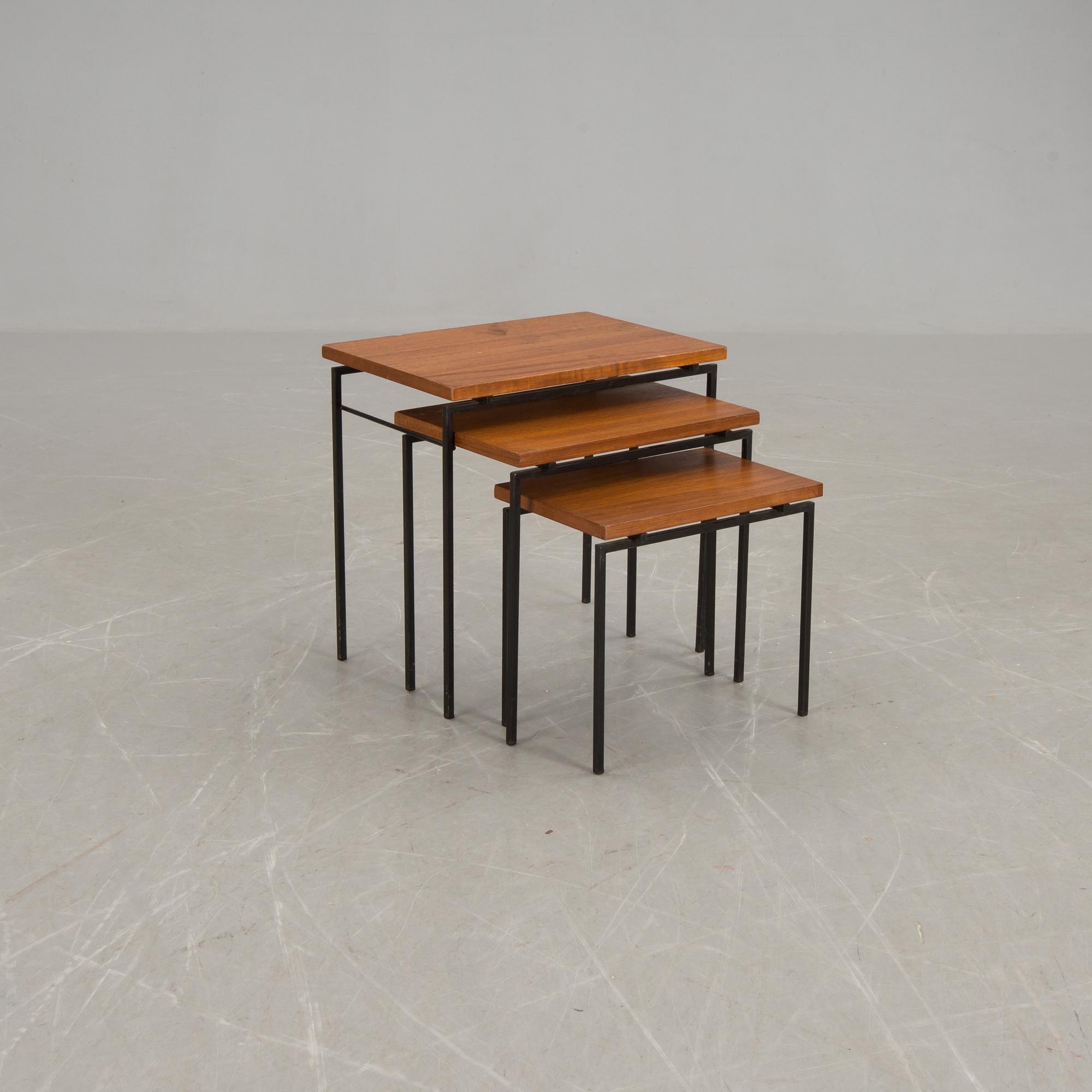 SATSBORD, 3 delar, 1960-tal.