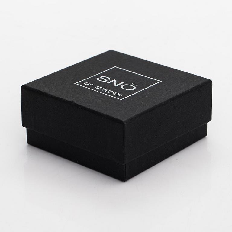 Eva Hidström, A brass and enamel bracelet. Marked EH -58.