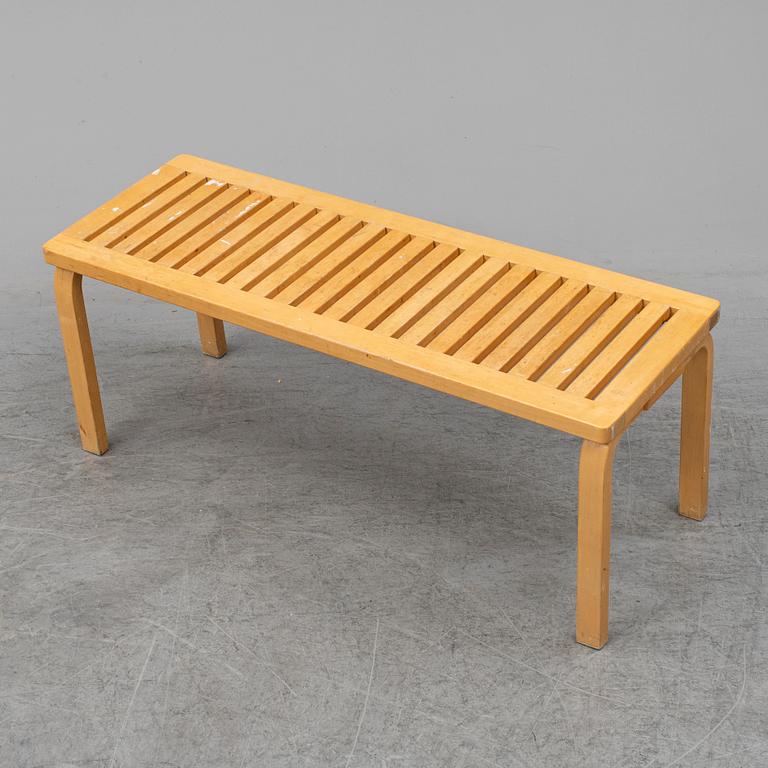 ALVAR AALTO, a birch bench model 153A, Artek, Finland.