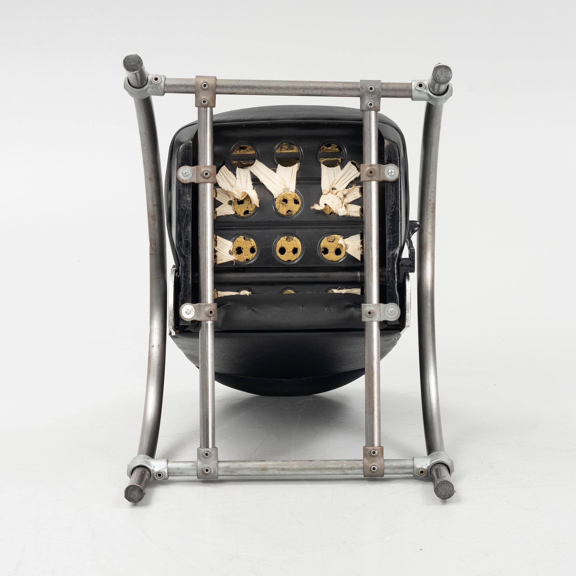 Ron Arad, fåtölj, "Rover Chair", One Off Ltd, London 1980-tal.