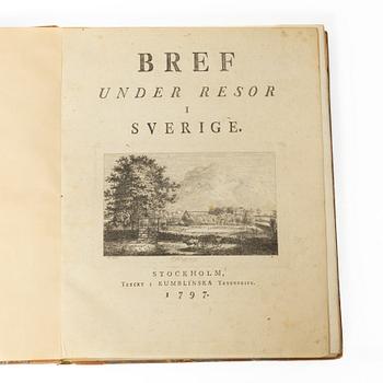 Komplett, klassiskt verk med graverade svenska vyer.