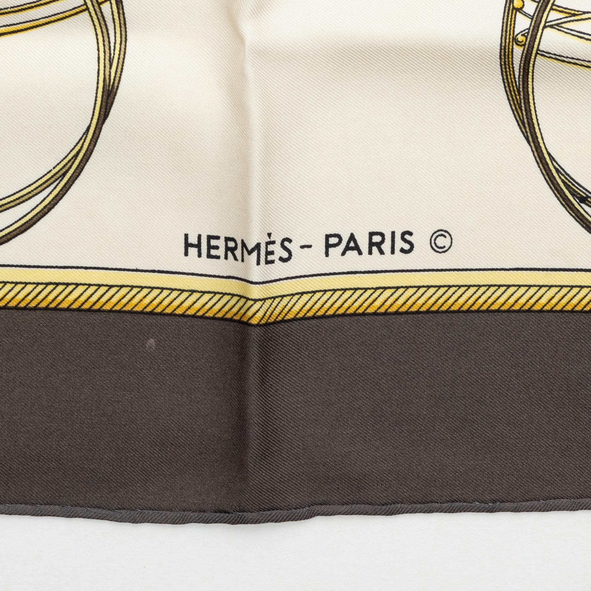 Hermès, scarf, "Les Voitures a Transformation".