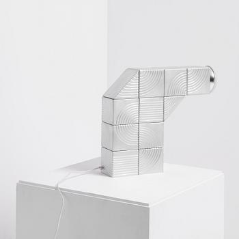 David Taylor, a unique table lamp, "Ornamentation Lamp", Studio Mellösaverken, Sweden, 2025.