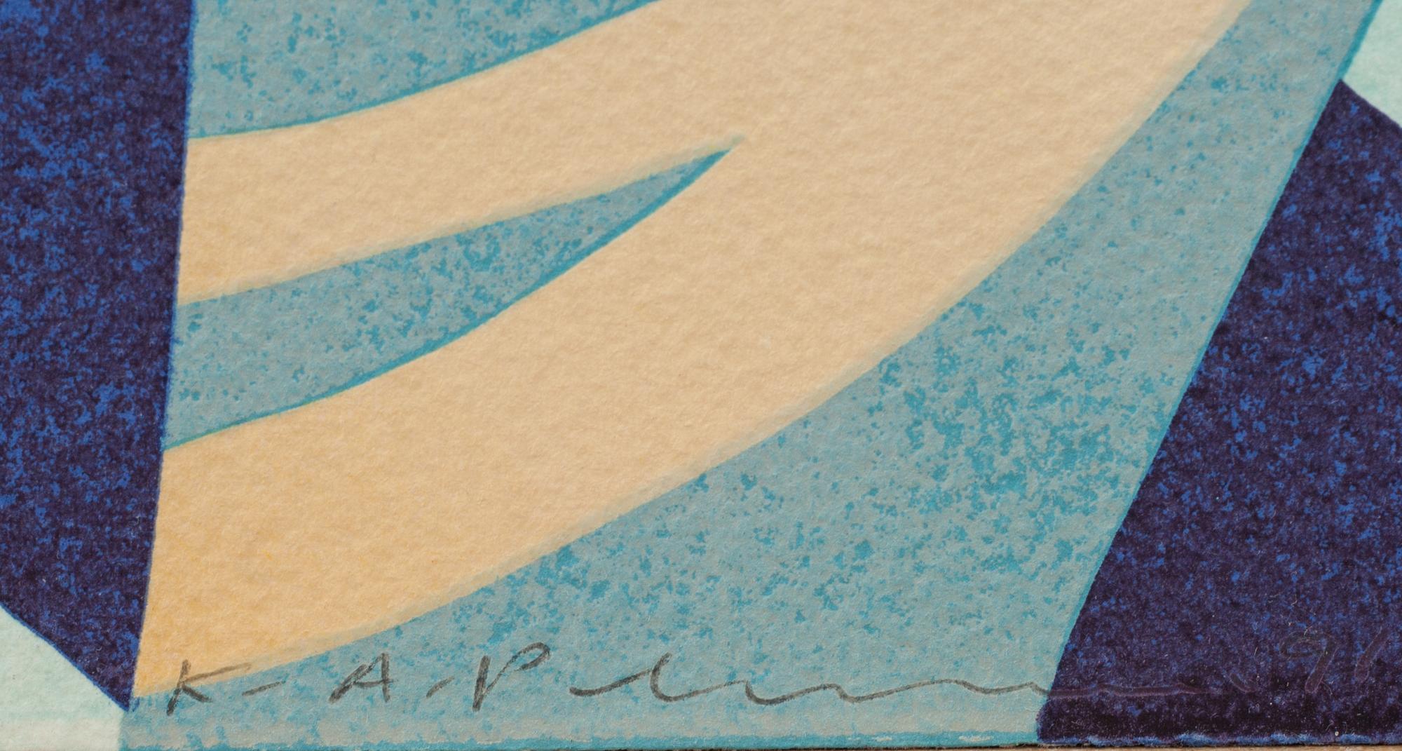 KARL AXEL PEHRSON, färglitografi, signerad, daterad 94 och numrerad 27/150.