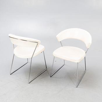 Chairs, 4 pcs, "New York", Calligaris, Italy, last part of the 20th century.