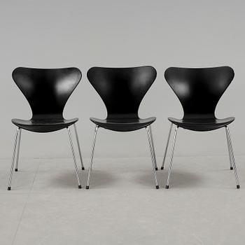STOLAR, 3, "Sjuan", design Arne Jacobsen.