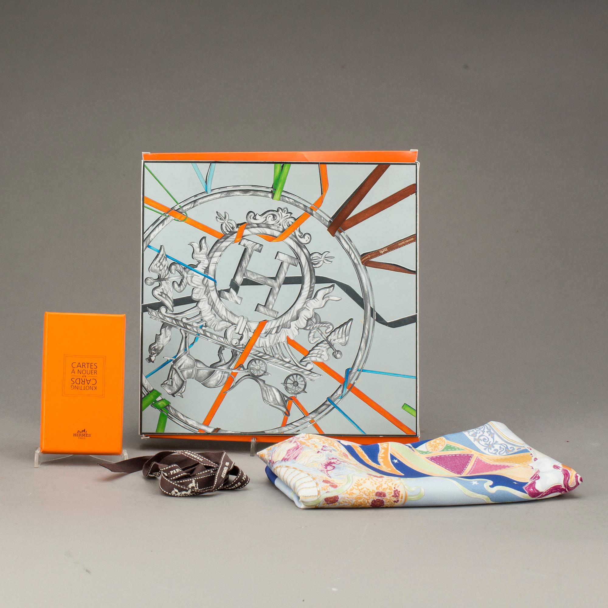 SCARF,"Au Clair de La lune", Hermès.