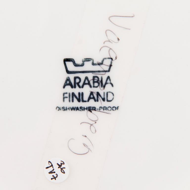 MUUMILAUTANEN, lastenlautanen, posliinia, uniikki "Muumi", Arabia. Ei tuotannossa.