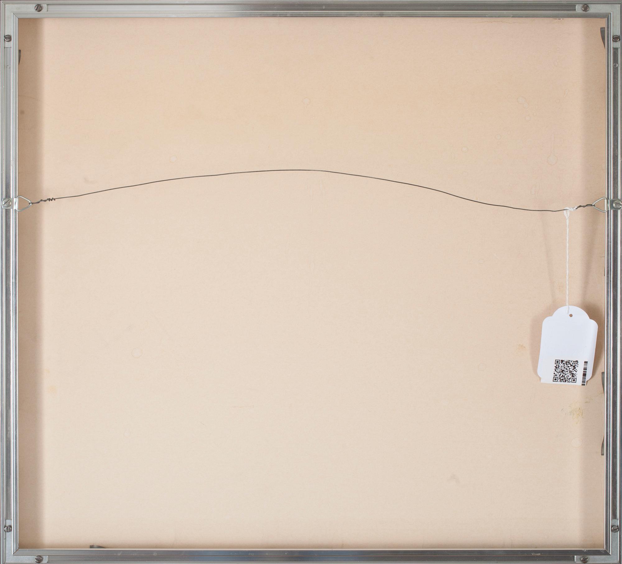 OKÄND KONSTNÄR, tusch och akvarell, otydlig signering.