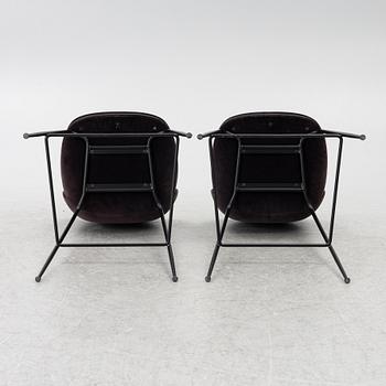 GamFratesi, Bar stools, a pair, "Beetle Bar Chair", Gubi, Denmark.
