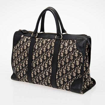 A Vintage Black Monogram Canvas Shopper.