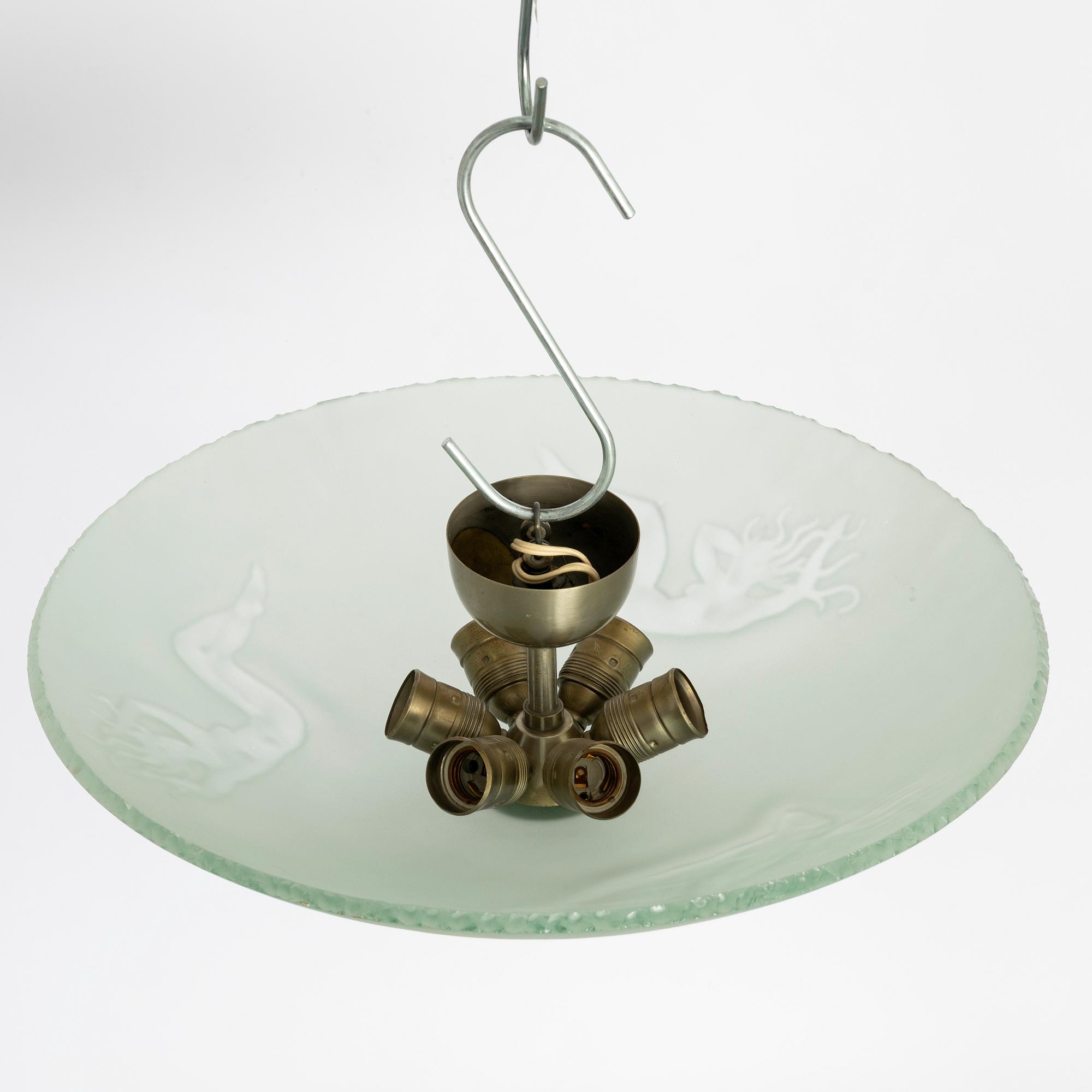 Plafondlampa, 1930/40-tal.