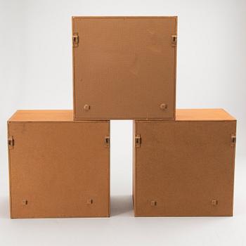 Hyllor, Troeds, teak, 3 st. 1960-tal.