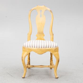 Stol, rokoko, 1700-talets andra hälft.