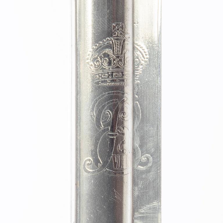 Sabel, brittisk, 1900-talets början, med balja.