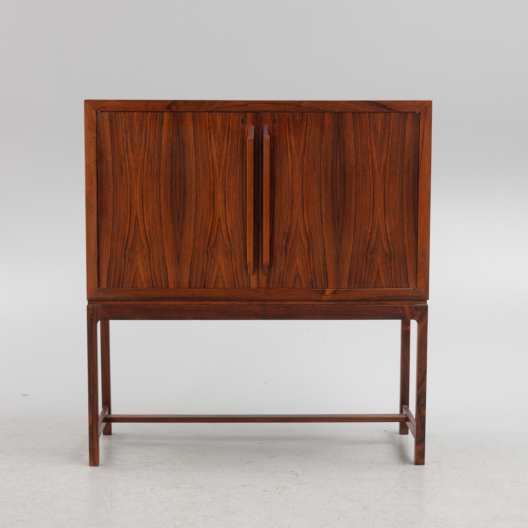 Torbjørn Afdal, a bar cabinet, Mellemstrands Trevareindustri, Vidrestad, Norway, 1960's.