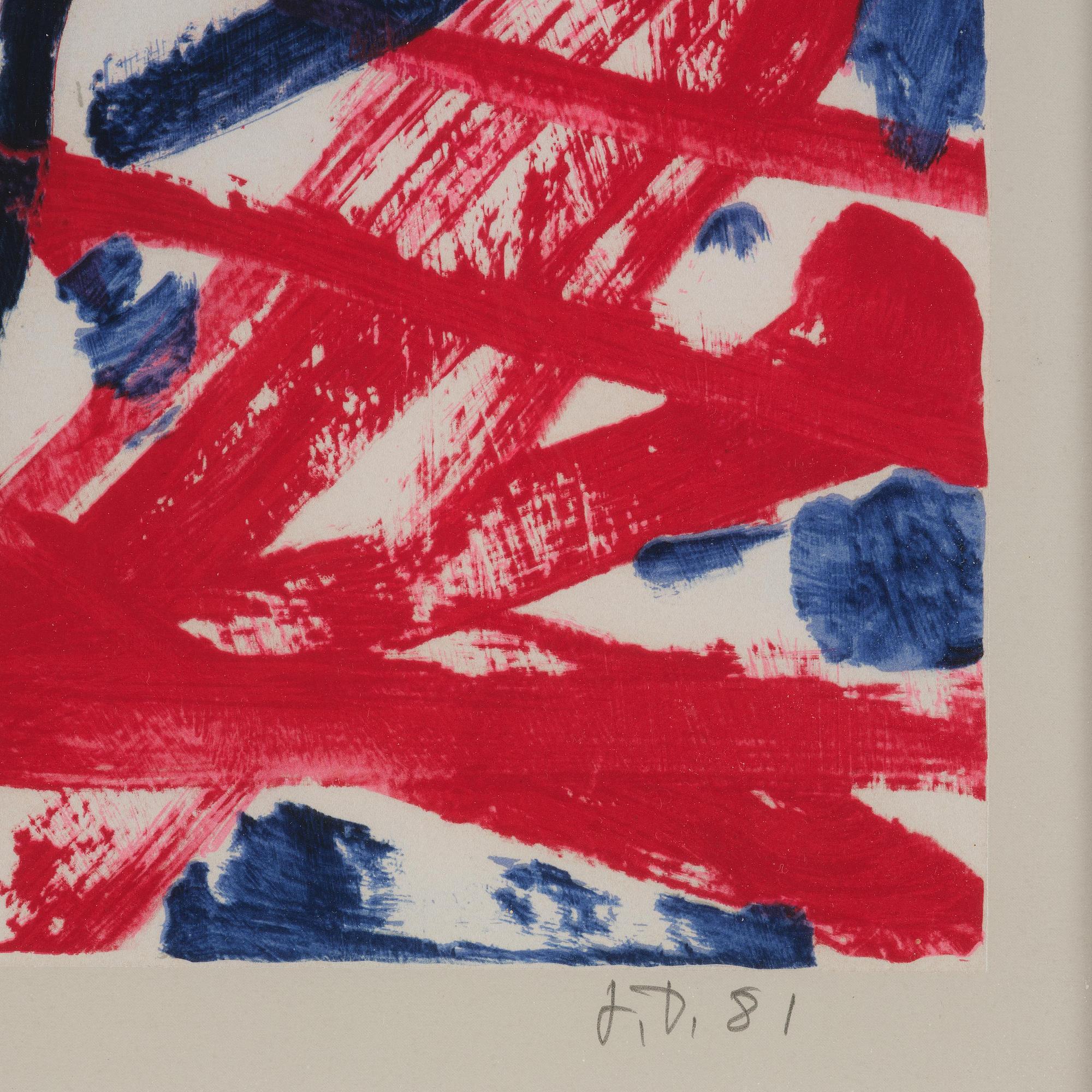 Jean Dubuffet, "Site avec cinc personnages".