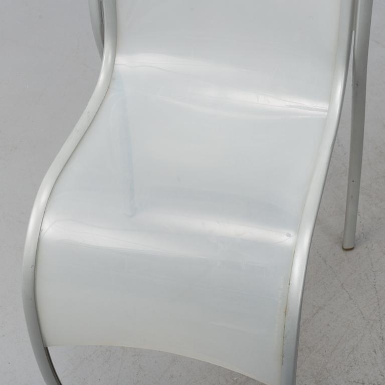RON ARAD, four 'FPE (Fantastic, Plastic, Elastic)' chairs, Kartell, Italy, late 20th Century.