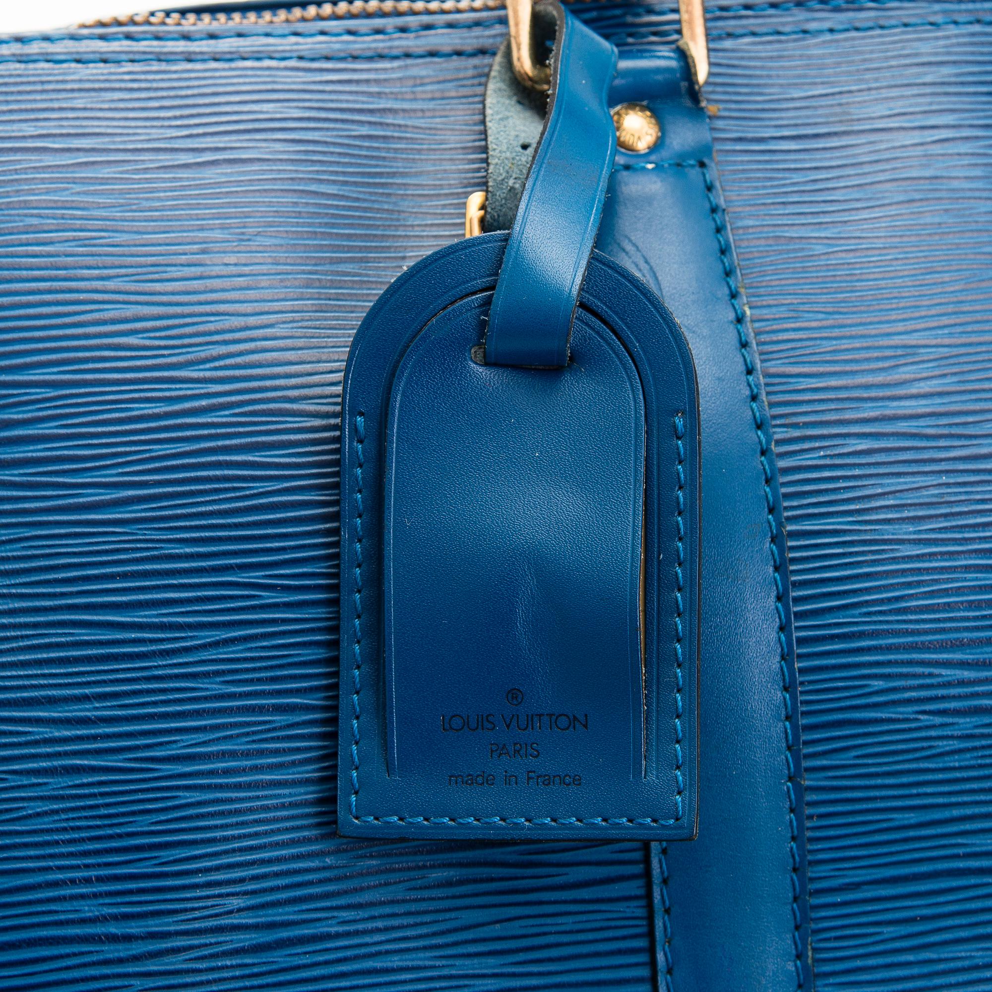 Louis Vuitton, A Epi Leather 'Keepall 55' Bag.