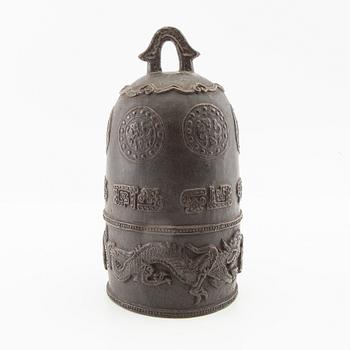 Temple bell, China, bronze, 20th century.