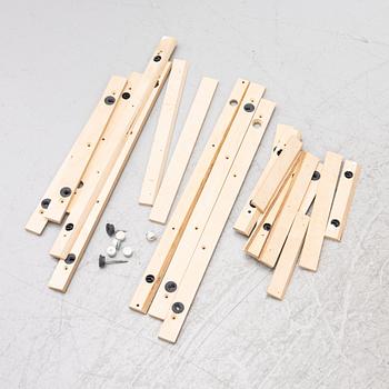 Peter J Lassen, shelf system, 13 pieces, Montana Møbler, Denmark, 2000s.