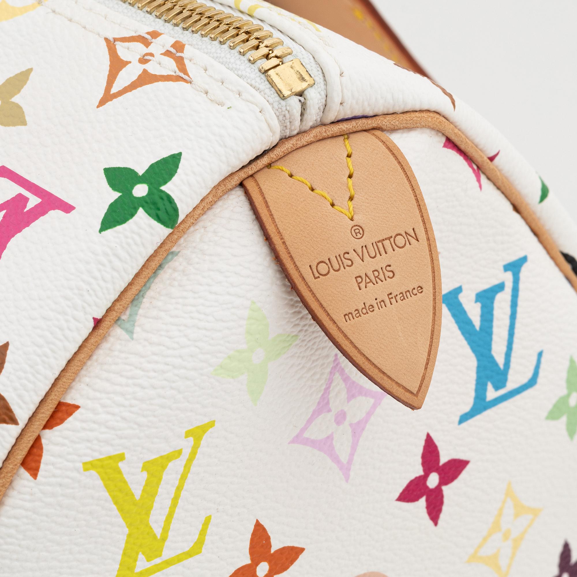 Louis Vuitton, A multi color 'Keepall cloth travel bag', 2003.