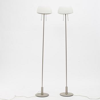 Floor lamps, a pair, Vibia, Spain.