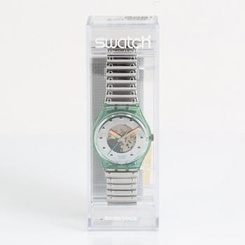 Swatch, Silver Rivet, wristwatch, 34 mm.