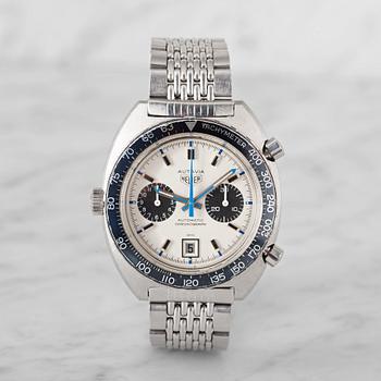 9. HEUER, Autavia, "Jo Siffert", Mark 6, chronograph, wristwatch, 42 mm,