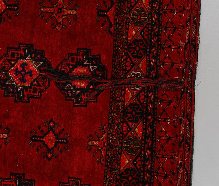 SÄCK, Tekke, Turkmenistan, troligen semiantik, ca 178 x 108 cm. Bag, Tekke, Tukrmenistan,  MORE THAN 50 YEARS OLD.