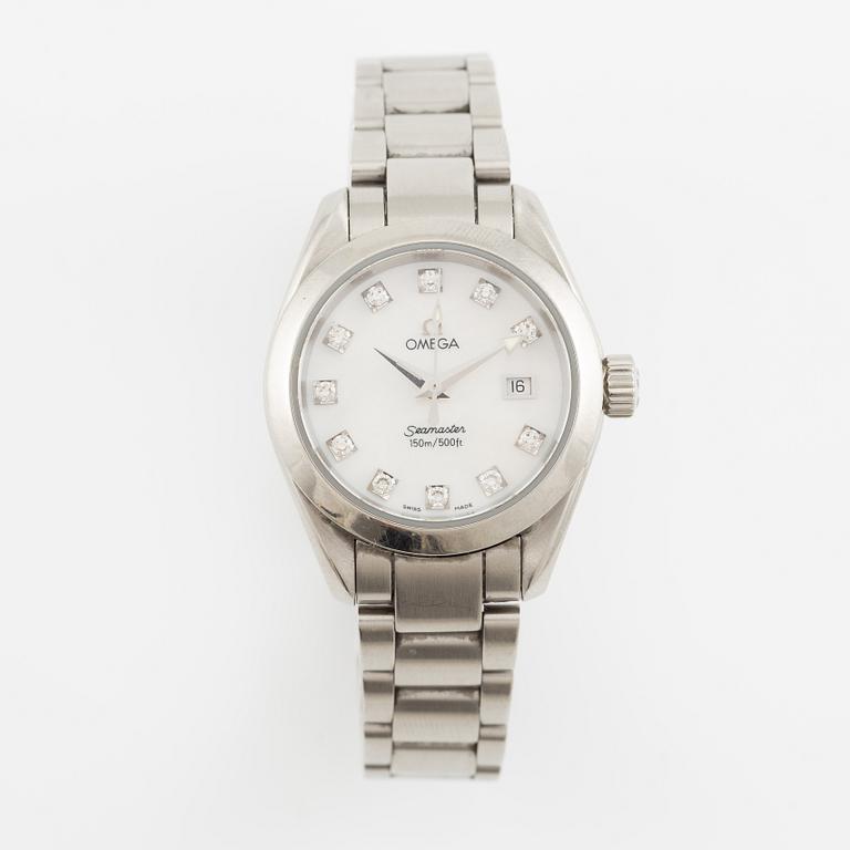 Omega, Seamaster, Aqua Terra, wristwatch, 29.2 mm.