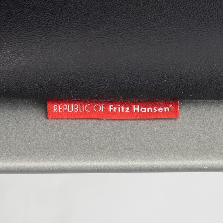 Jurgen Laub & Markus Jehs, chairs, model "JL10", a pair, Fritz Hansen.