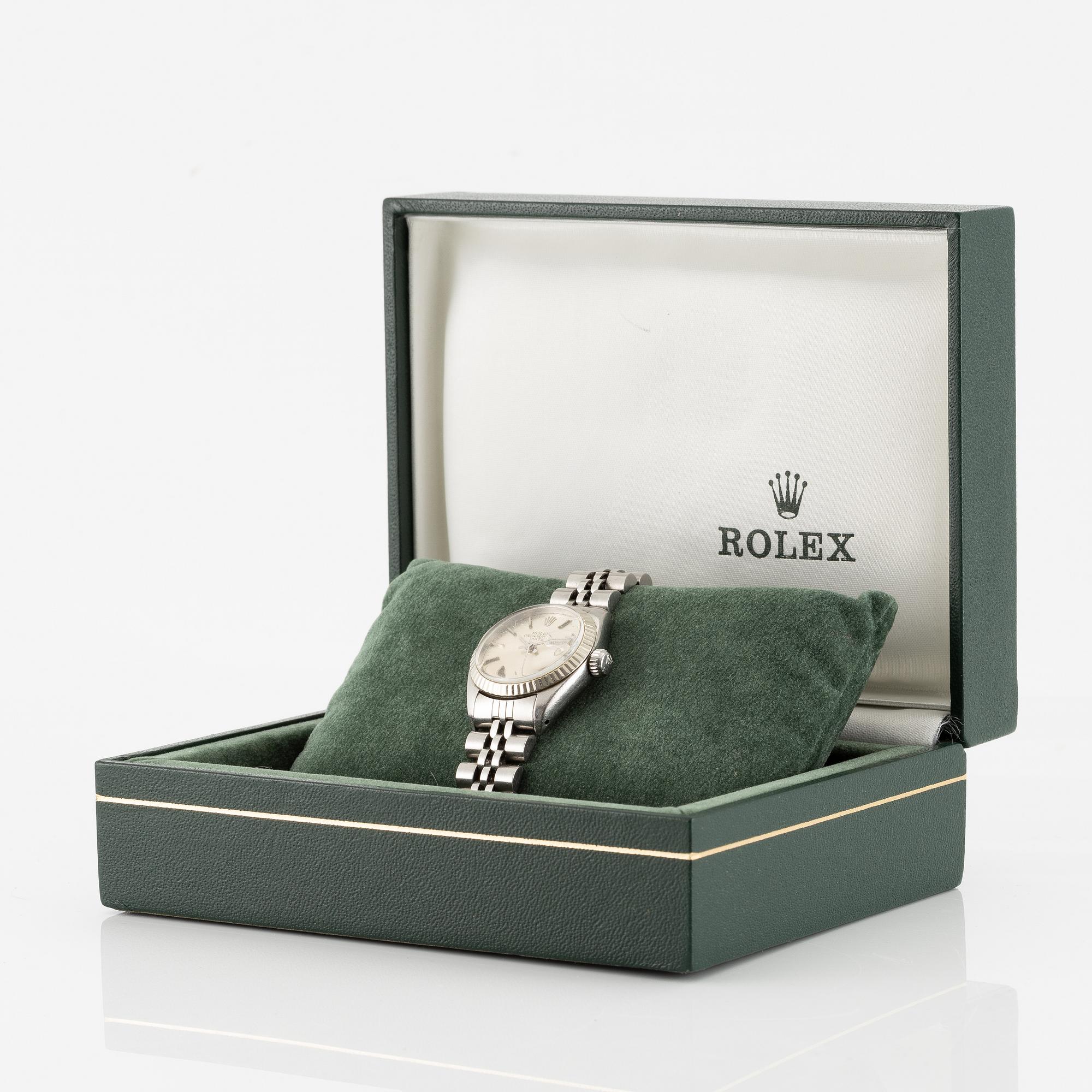 Rolex, Oyster Perpetual, Date, wristwatch, 26 mm.