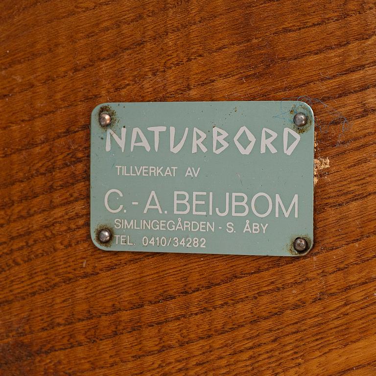 Carl-Axel Beijbom, soffbord, "Naturbord", Åby, 1968.