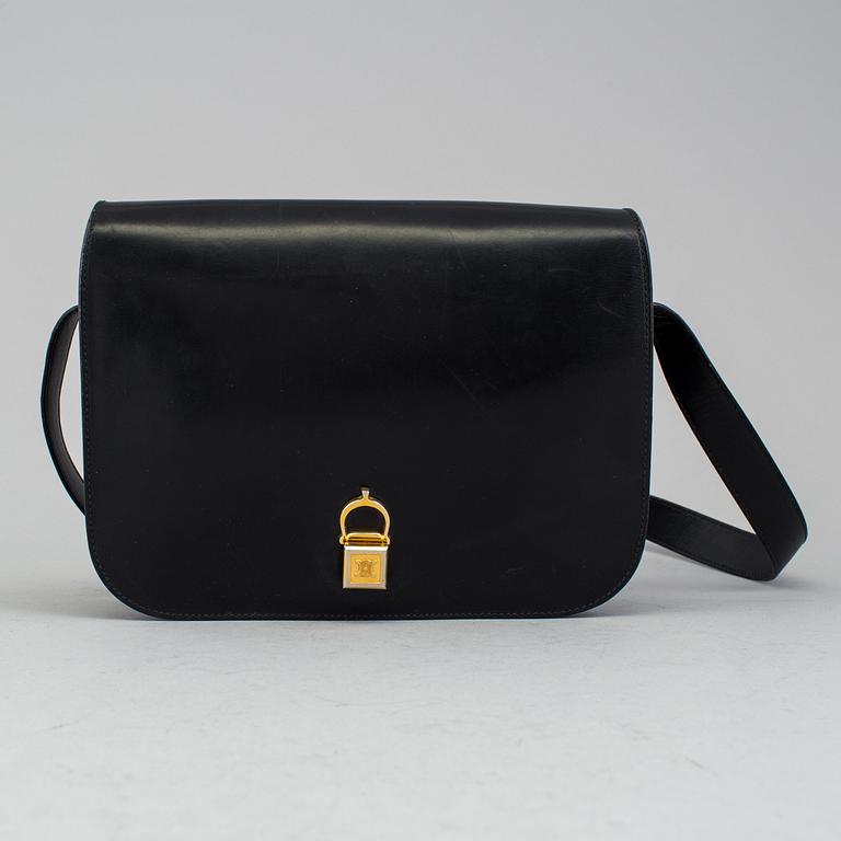 A Céline leather handbag, 1980's.