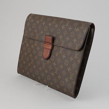 Louis Vuitton, a monogram canvas 'Documents' briefcase.