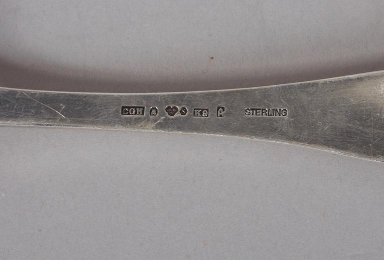 SLEV samt SKED, silver, bl a Kristiansstad 1807.