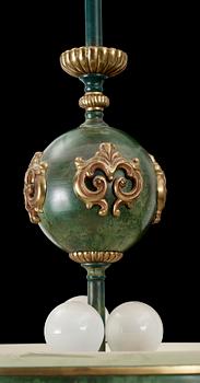 TAKLAMPA, 1930/40-tal. H 70.