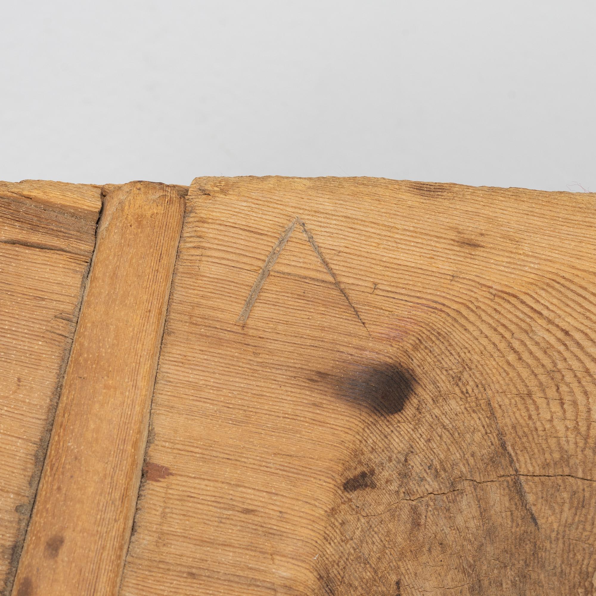 A Swedish 19th Century Wooden Trough.