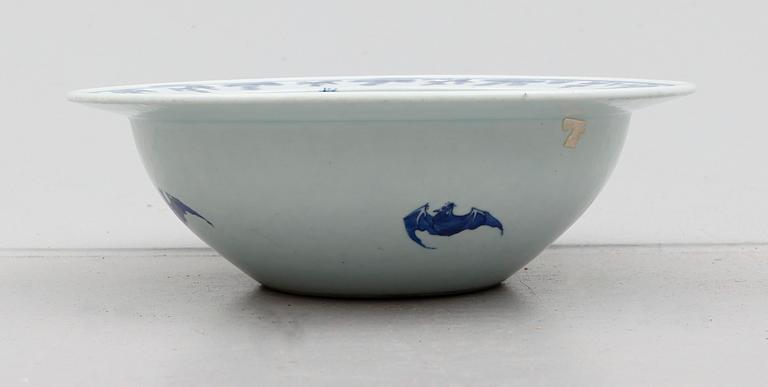 BÅLSKÅL, porslin, Kina, 1900-/2000-tal.