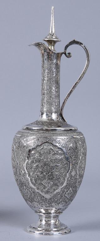 SERVIS, 7 delar, silver, orientaliska. 813 gram.