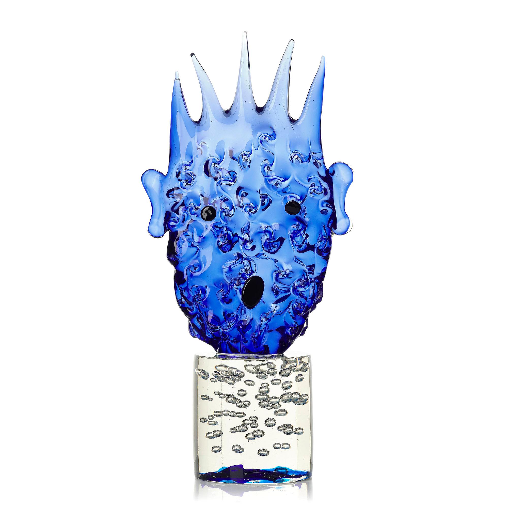 Kiki Kogelnik, "Ocean", skulptur, glas, Berengo Studio, Murano, Italien, 1996, ed. 7/10.