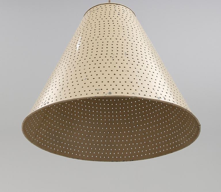 INDUSTRILAMPA, 1900-talets första hälft. Höjd ca 105 cm.