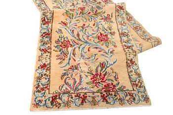 A Royal Keshan runner, c. 459 x 91 cm.