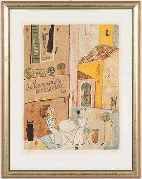 Madeleine Pyk, "Restaurant La Campanette".