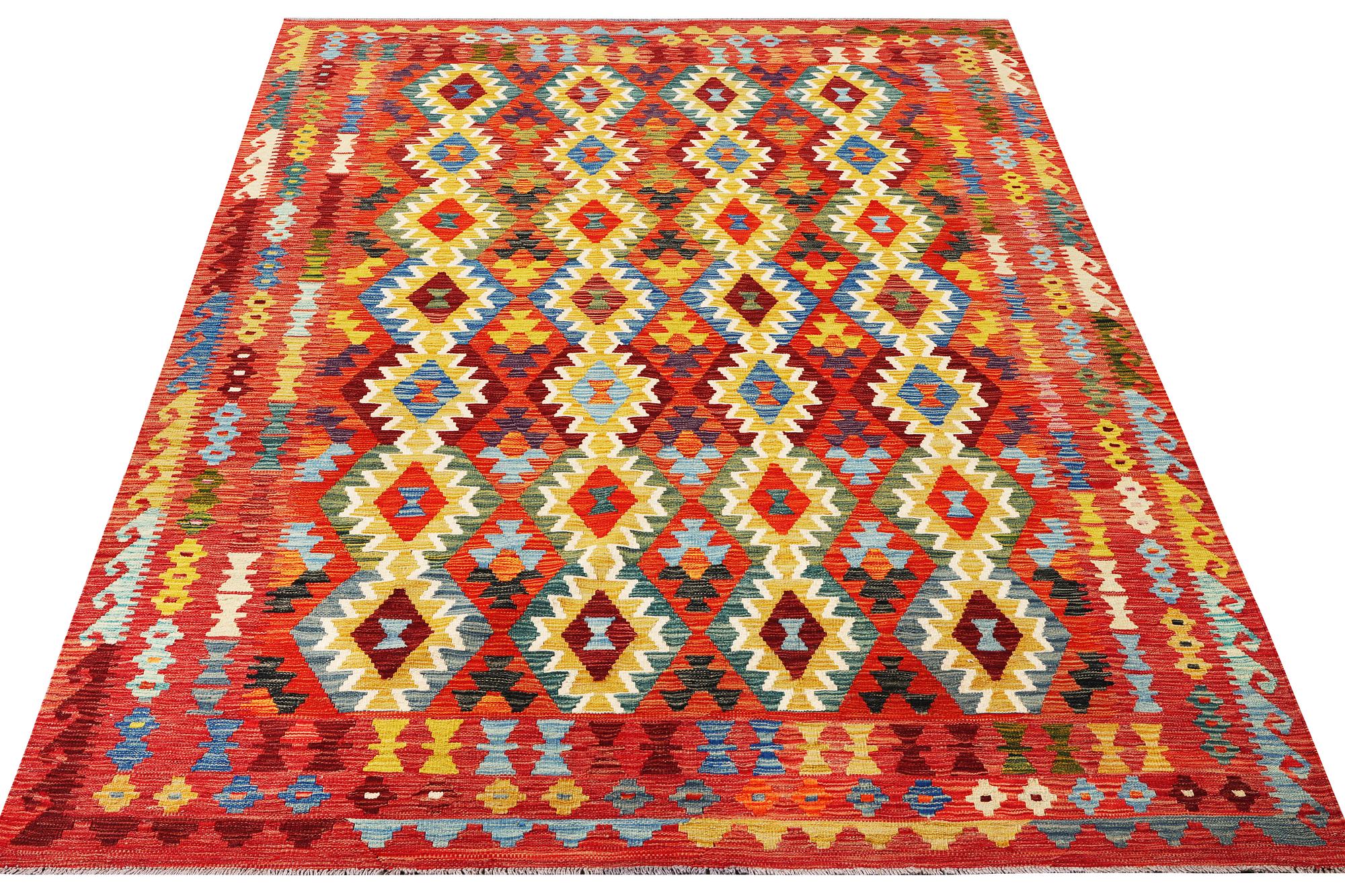 A Kelim carpet, c. 291 x 196 cm.
