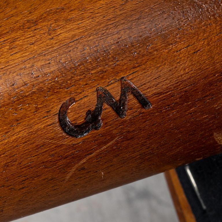 Carl Malmsten, a mahogany 'Advokaten' armchair.