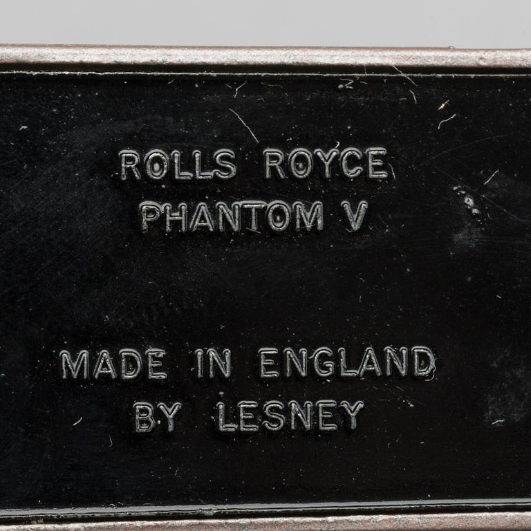 LESNEY MATCHBOX SERIES,4 st, bland annat Rolls Royce Phantom V RW 44B-5.