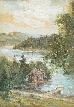 Anna Gardell-Ericson, Lake Landscape, Hindås.