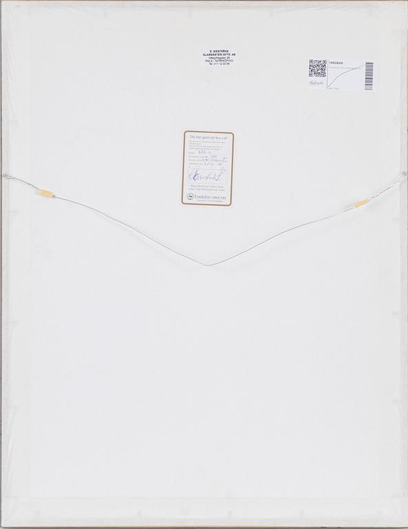 Madeleine Pyk, färglitografi, 1994, signerad 3909/5000.
